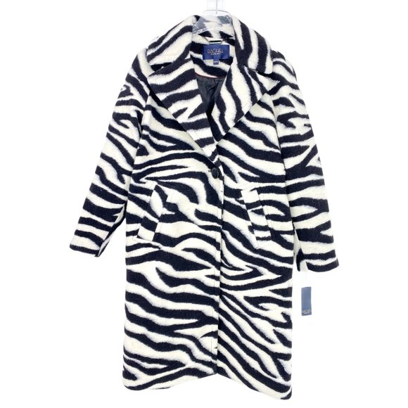 RACHEL RACHEL ROY Water Repellent Zebra Coat NWT - Picture 6 of 14